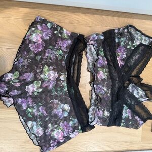 Honeydew Floral Lace Women's Intimate Set